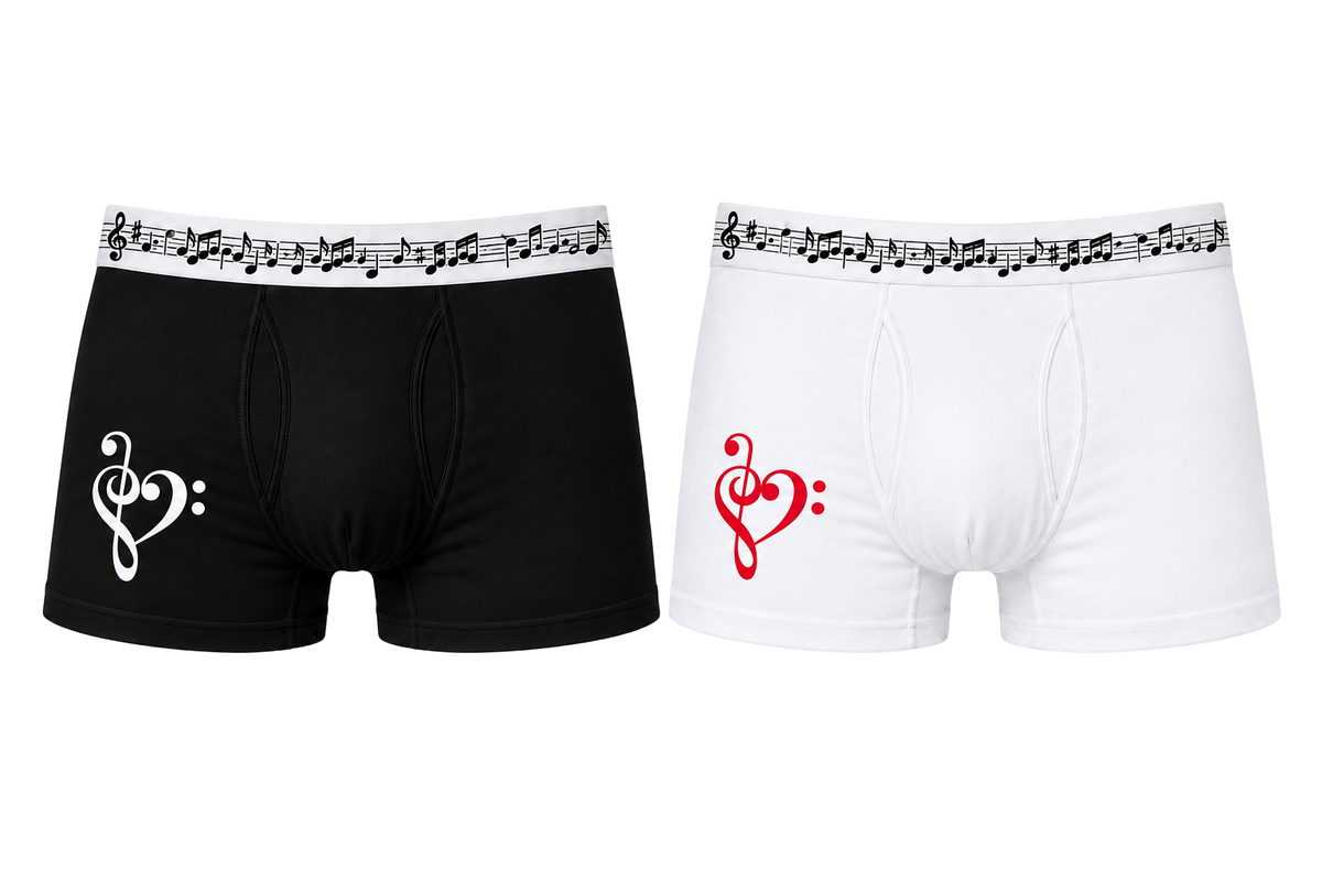Music Note Boxers